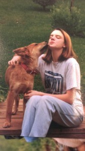 Probably an apology kiss for being naughty.